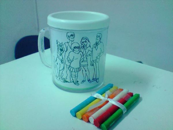 CANECA PARA PINTAR SCOOBY DOO