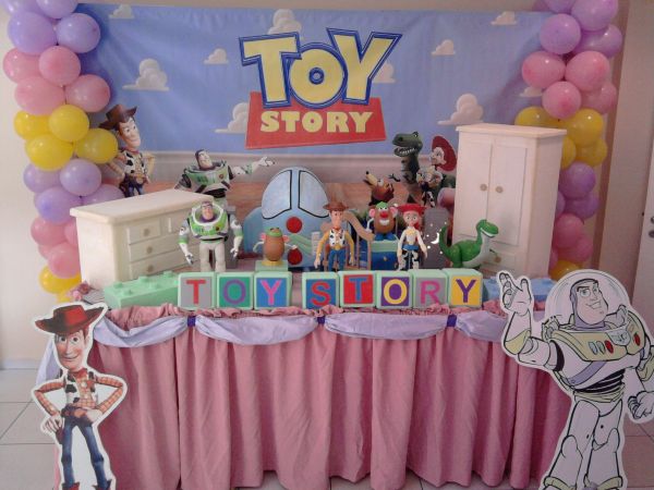 Decoração Toy Story para meninas